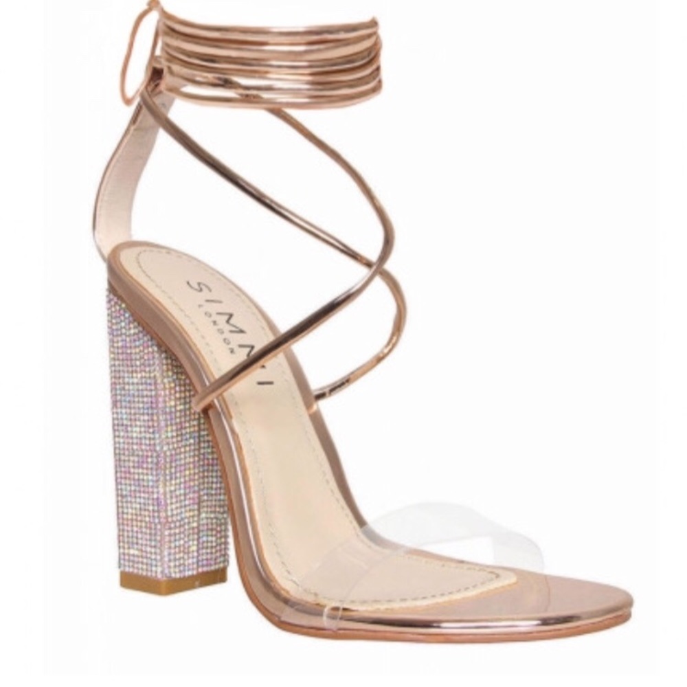 Simmi Karla glitter heel